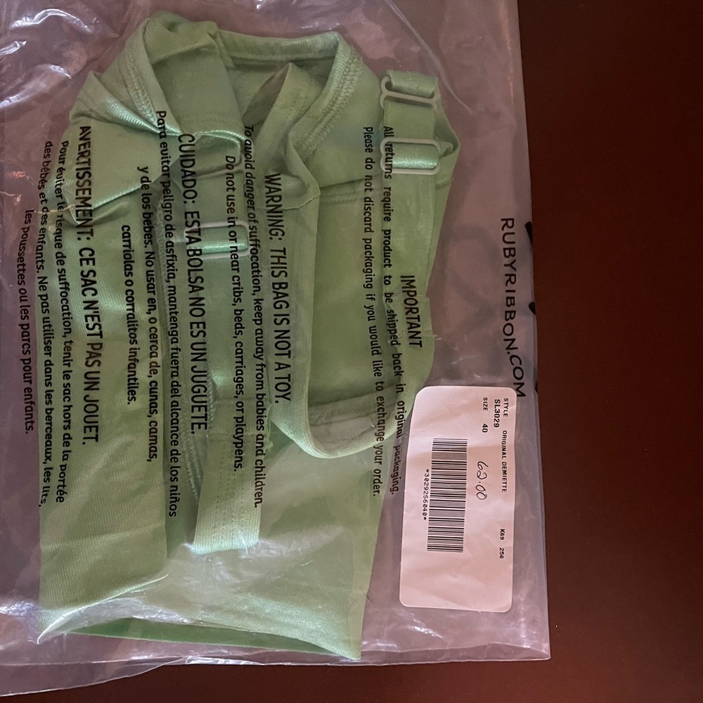 Ruby Ribbon Green Shapewear